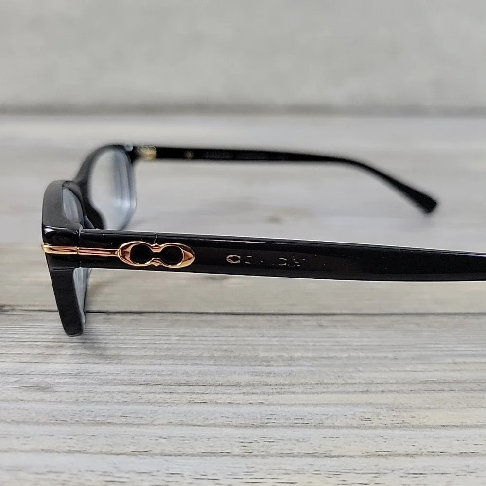 Coach HC 6054 Elise 5002‎ Black Eyeglasses 52-16-135 Full Rim  Frames Only
